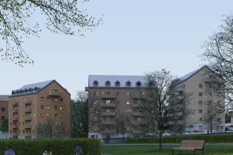 Klövern utvecklar bostäder i Stora Sköndal
