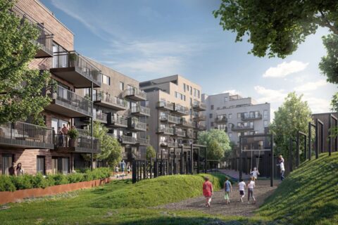 Skanska investerar cirka 260 miljoner kronor i bostadsprojekt i Trondheim