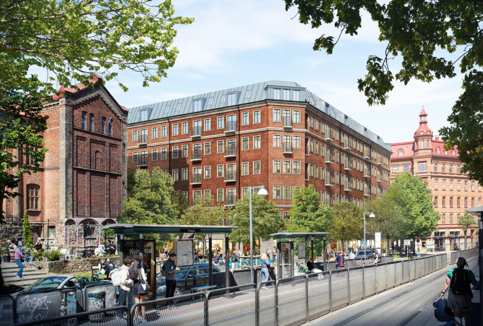 Framtidens plan: 130 bostäder på Hagabions parkering