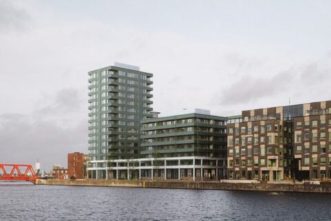 Nytt kvarter med bostäder och kontor på gång i centrala Malmö