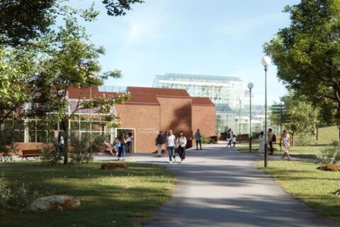 Nu startar sista etappen växthuset i Göteborgs botaniska trädgård.