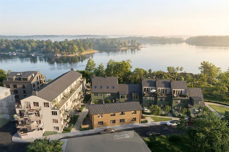 Besqab produktionsstartar 32 nya bostäder i Vaxholm