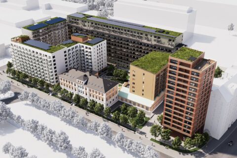 ALM Equity byggstartar 505 lägenheter i Bromma