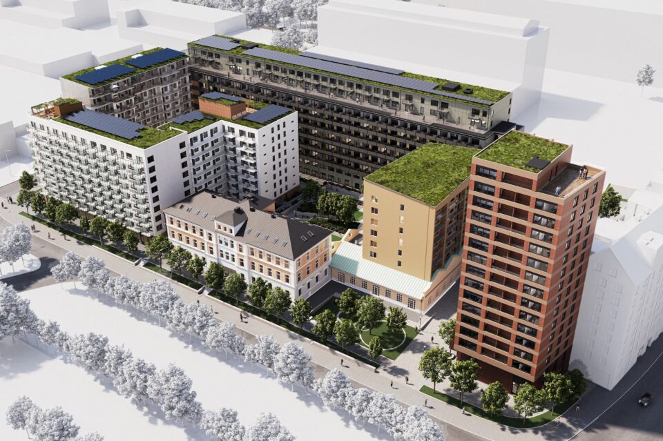 ALM Equity byggstartar 505 lägenheter i Bromma