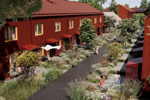 Peab och Gotlandshem bygger bostäder i Visby