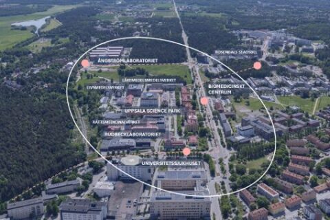 Fem aktörer går samman för att utveckla Uppsala Science District