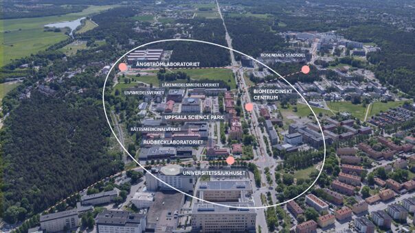 Fem aktörer går samman för att utveckla Uppsala Science District