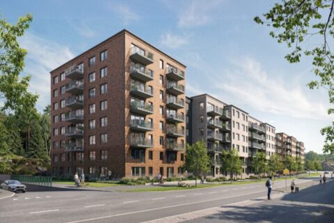 Tornstaden bygger 234 hyresrätter på Hisingen för Balder