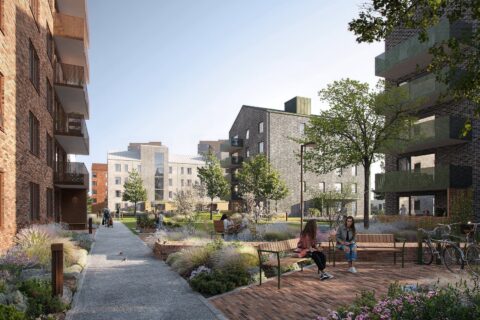 Flodéns bygger 220 bostäder och parkeringshus i Varberg