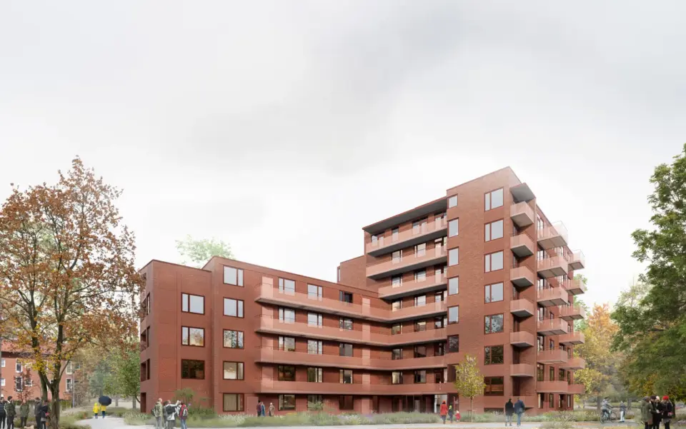 LKF omvandlar vårdboende till 45 nya hem i centrala Lund