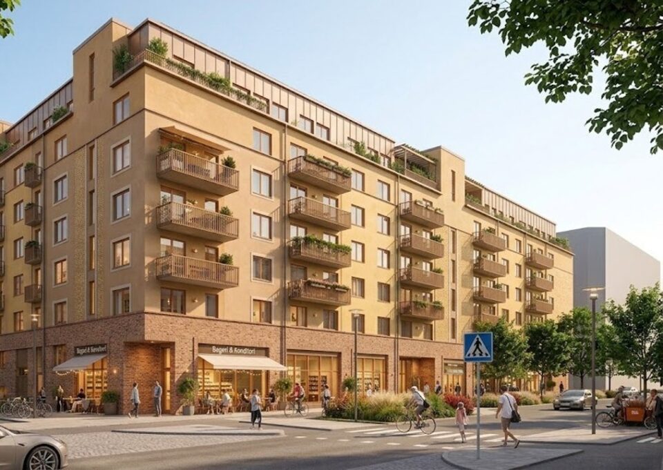 H2 förvärvar byggrätt för cirka 300 lägenheter i Barkarbystaden