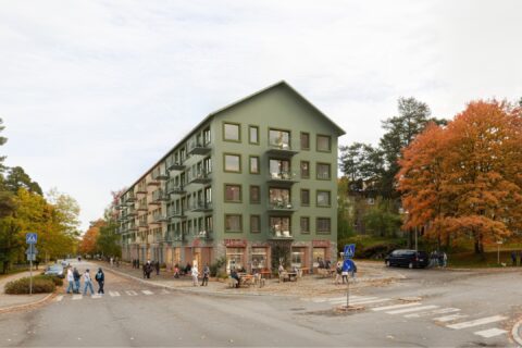 Heba och Settler Properties utvecklar 90 nya hyresrätter i Bergshamra