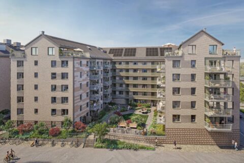 JM produktionsstartar bostäder i Göteborg