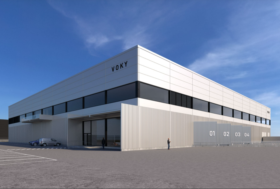 Winäs utvecklar nytt centrallager och huvudkontor åt Voky i Linköping